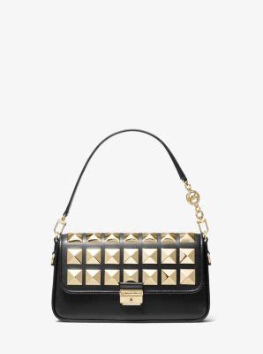 michael kors md studded|michael kors bradshaw shoulder bag.